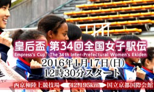 皇后盃 第34回全国女子駅伝 都道府県対抗女子駅伝 2016 結果速報